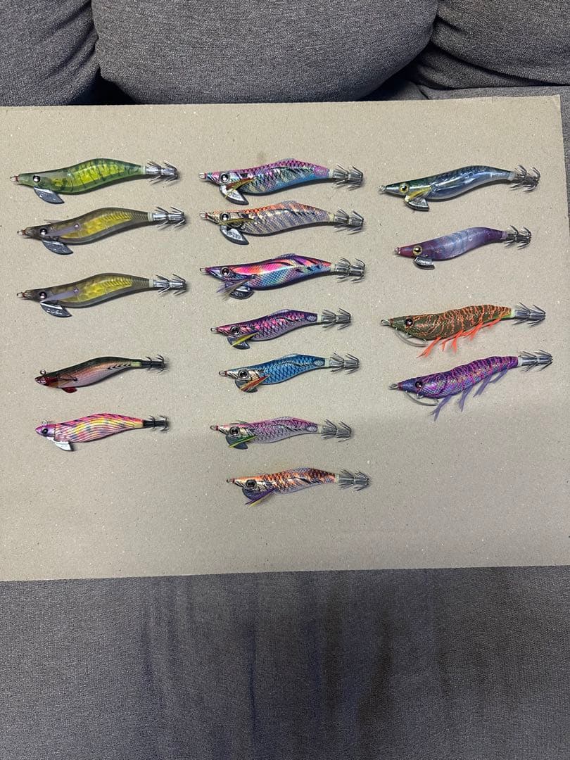 エギ・餌木セット 16個 + 収納ケース