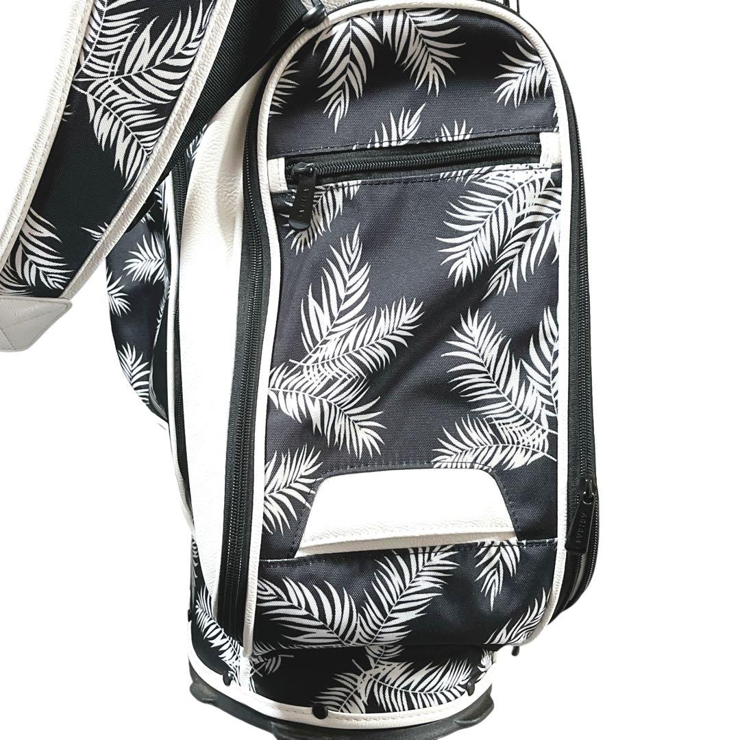 【美品】アディダス ゴルフ キャディバッグ スタンド式 MMT53 パームツリー