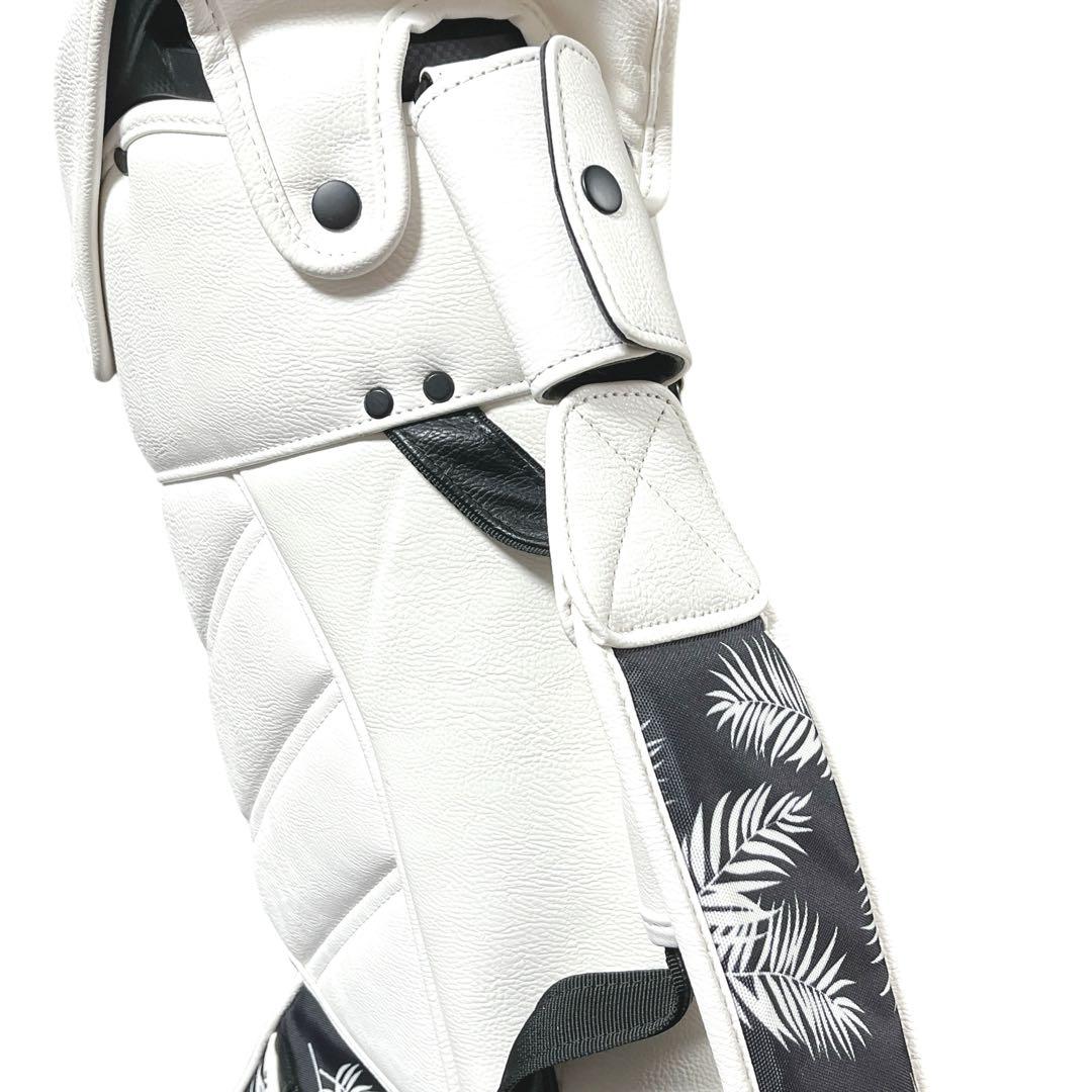 【美品】アディダス ゴルフ キャディバッグ スタンド式 MMT53 パームツリー