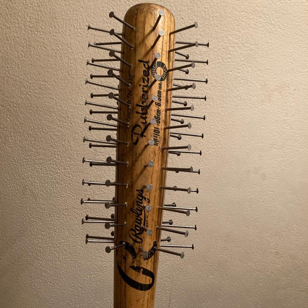 釘バット　名前「涅槃」　３連ボルト　ローリングス　NIRVANA