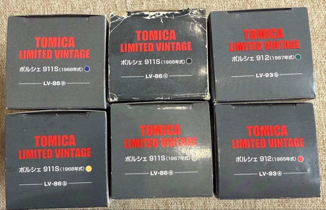 d*9様 TOMICA LIMITED VINTAGE ポルシェ ミニカー
