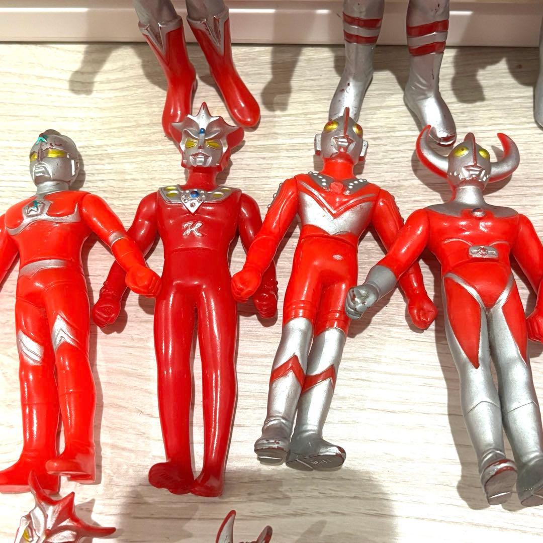 ウルトラマンシリーズ　ソフビ　年代物　日本製　まとめ売り
