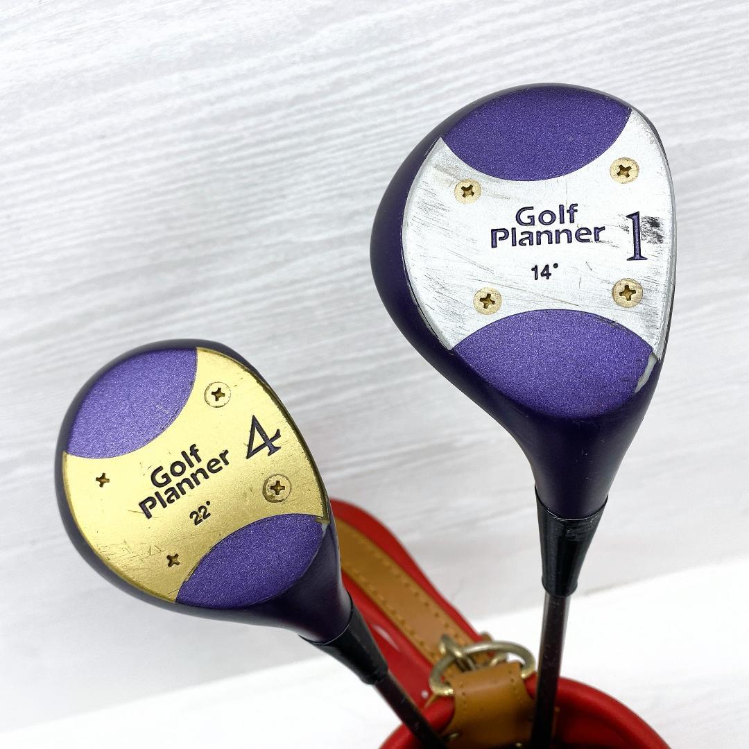 【格安‼】 ゴルフプランナー レディース ゴルフクラブ 初心者セット 7本 L