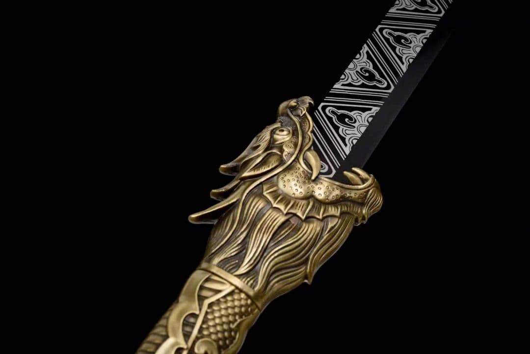 『古龍』20230324 古兵器 武具　刀装具　日本刀　模造刀 居合刀 長尺