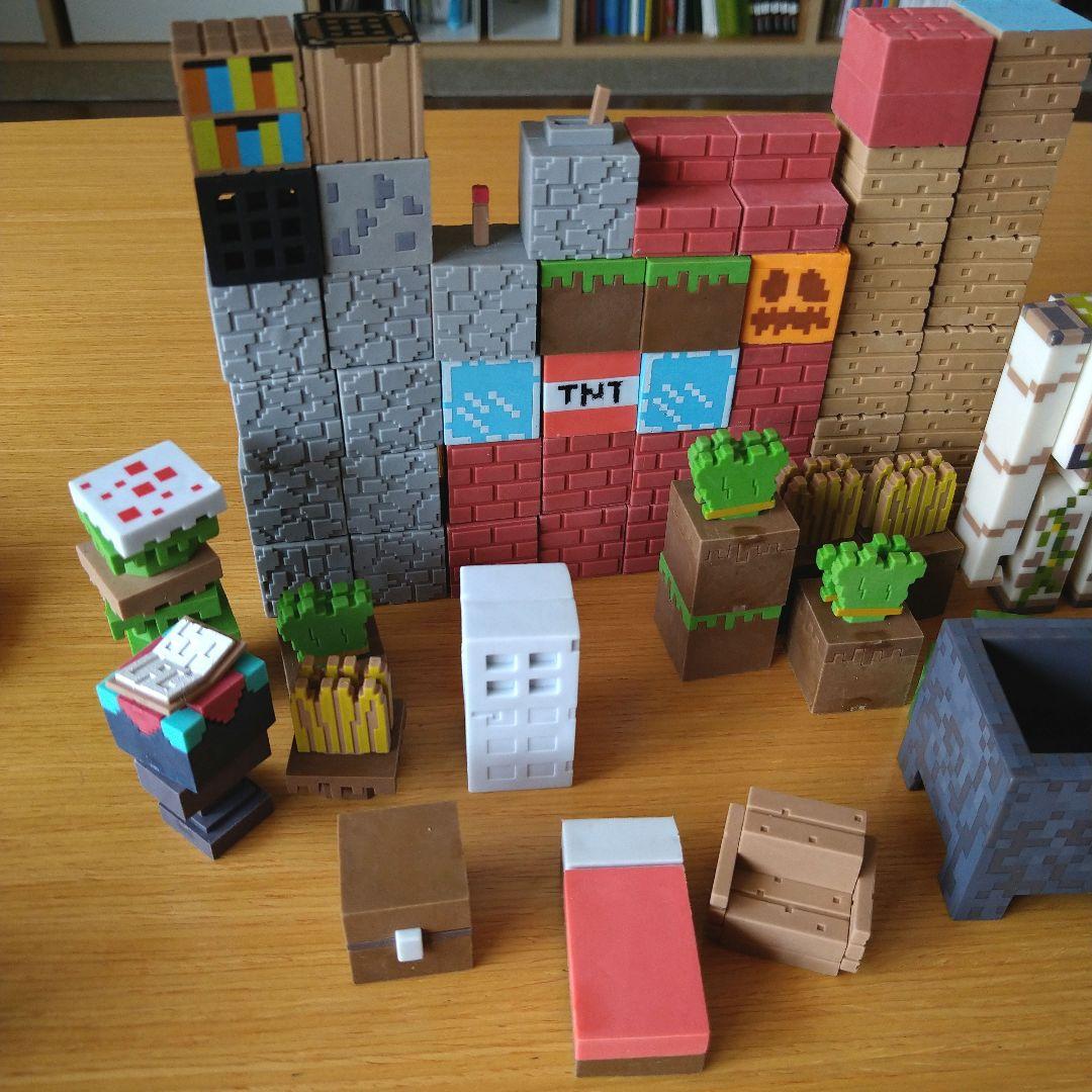 マインクラフト フィギュア セット　アクションフィギア　ラバーフィギア