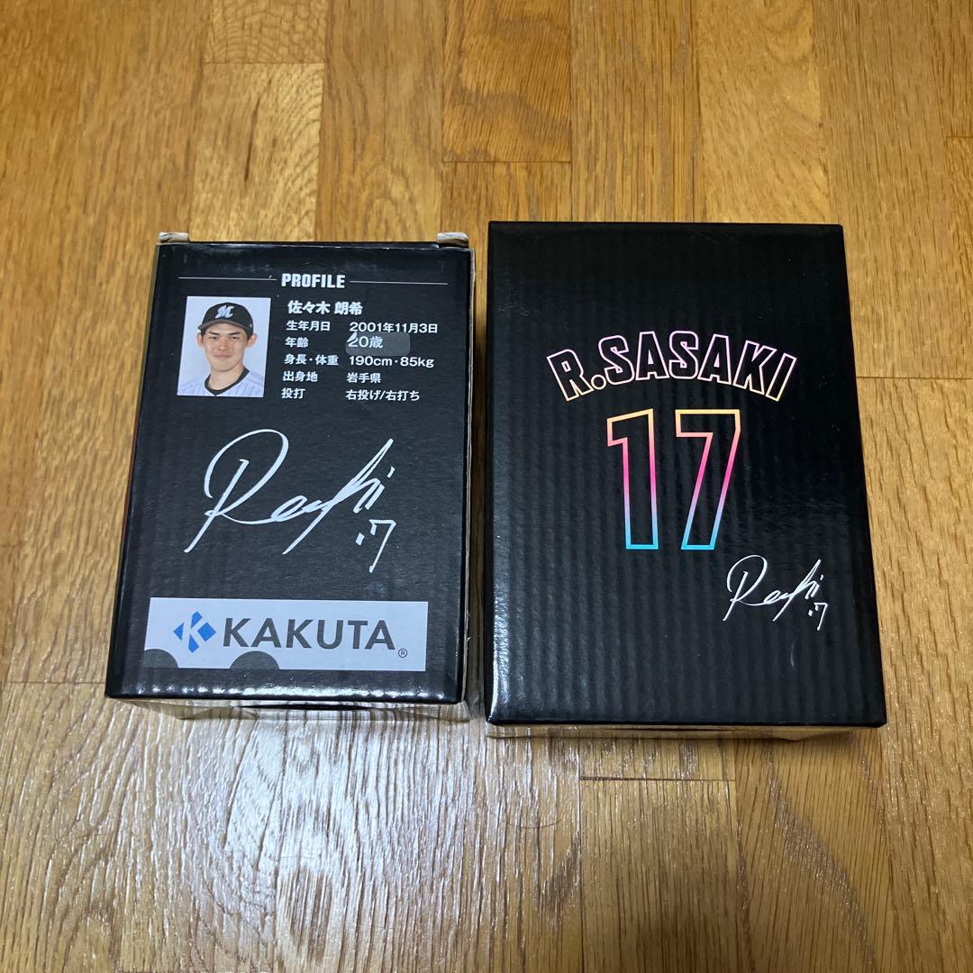 千葉ロッテマリーンズ　佐々木朗希　ボブルヘッド　ドジャース