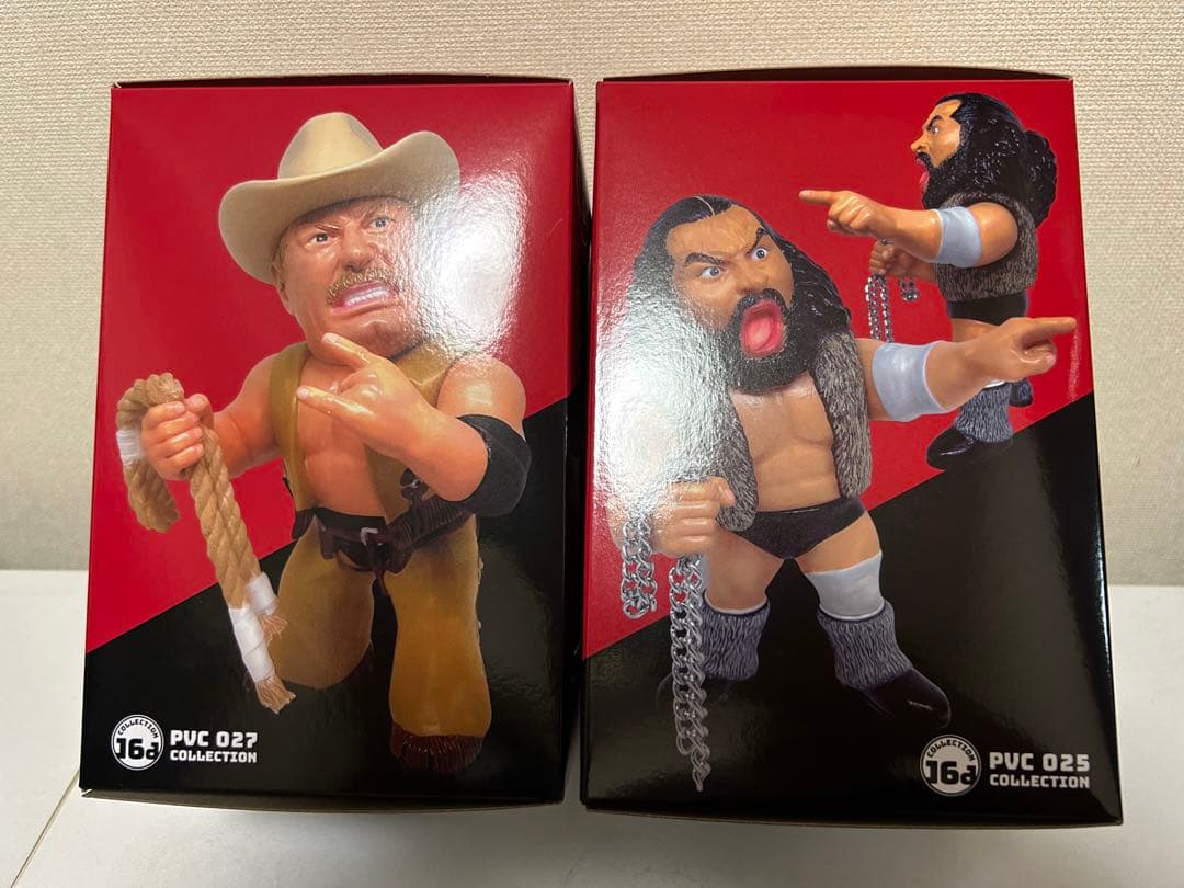 16dソフビコレ★スタン・ハンセン&ブルーザー・ブロディ ミラクルパワーコンビ