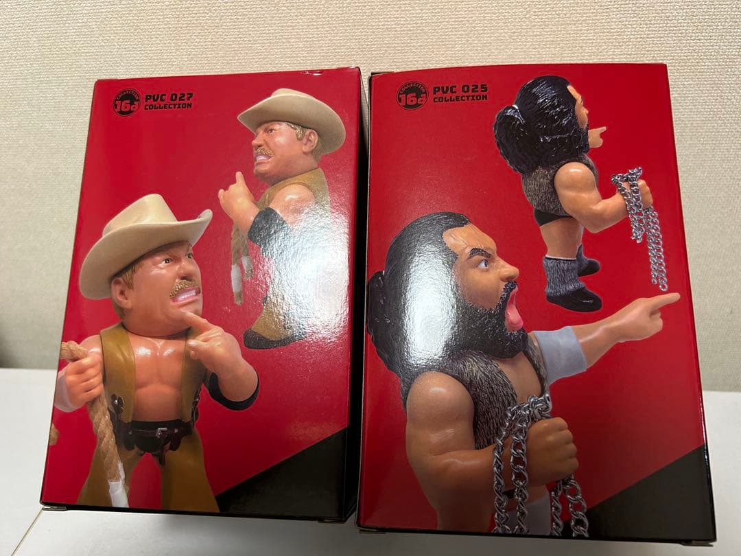 16dソフビコレ★スタン・ハンセン&ブルーザー・ブロディ ミラクルパワーコンビ