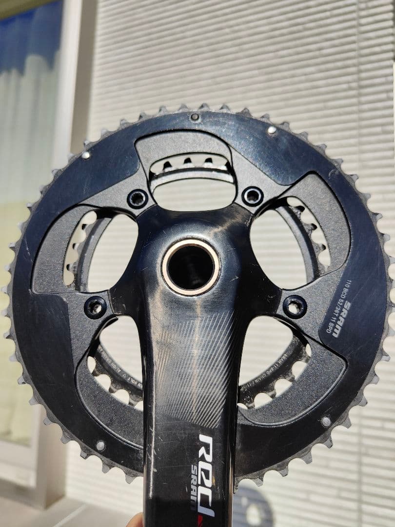 【最終価格！！】 SRAM RED カーボンクランク11s 175mm　良品☆