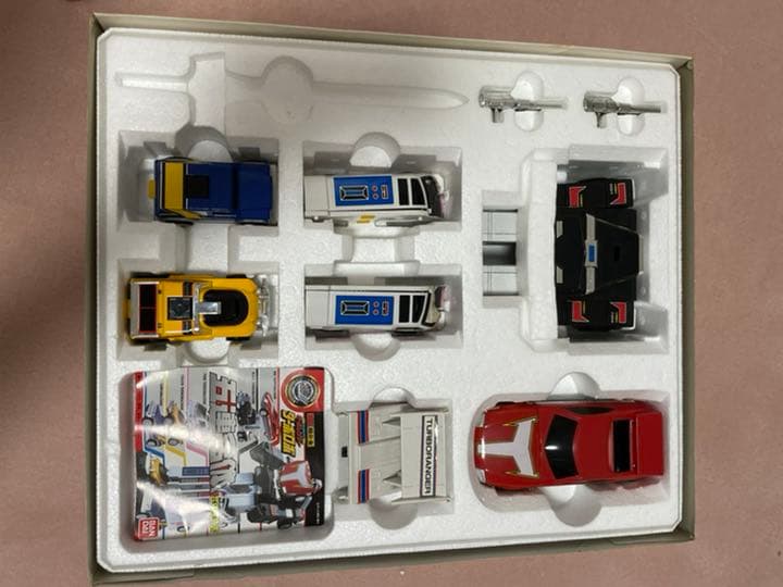 【絶版】【箱一部破れ】ターボロボ　ターボレンジャー　超合金