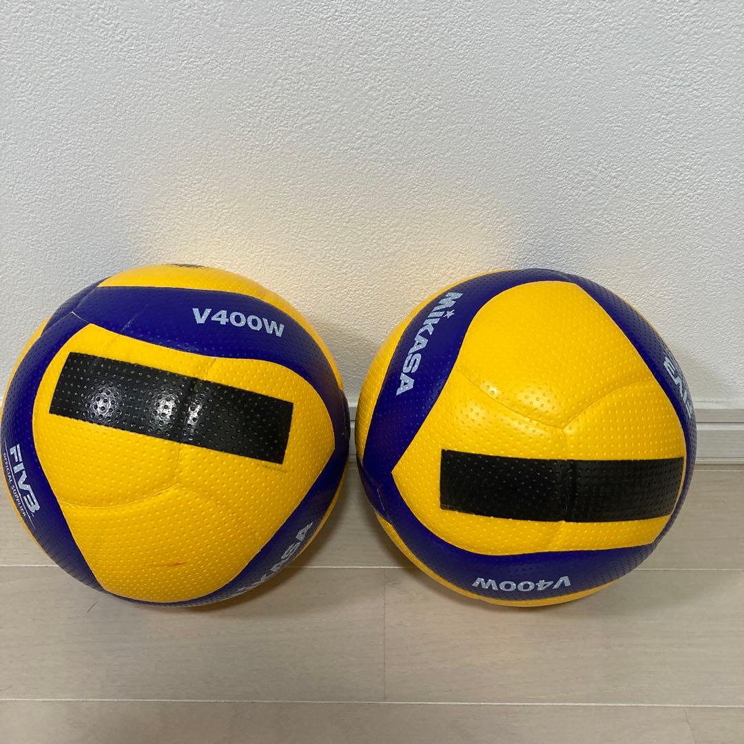 2球セット　MIKASA ミカサ バレーボール 4号 V400W