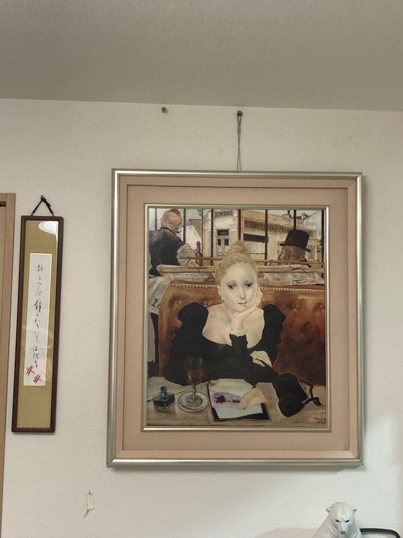 藤田嗣治/レオナール ・フジタ ( カフェ/ Cafe ) 代表作/ 複製画