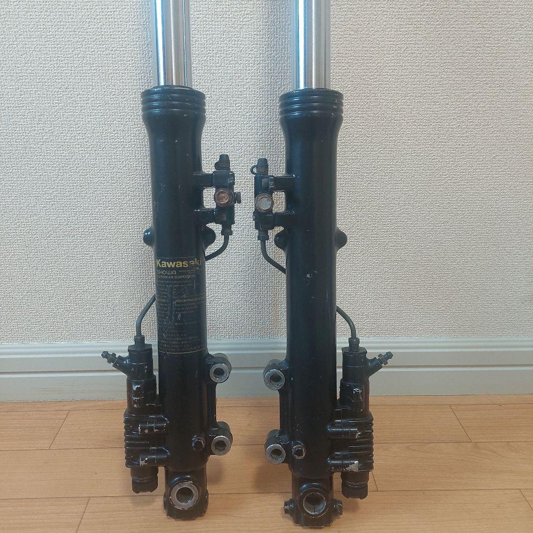 GPZ サスペンションフォーク アルミ製 シルバー/ブラック