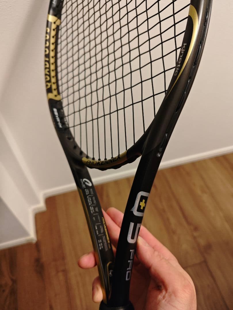 PROKENNEX KINETIC Q+5 PRO グリップ2 ケース付き
