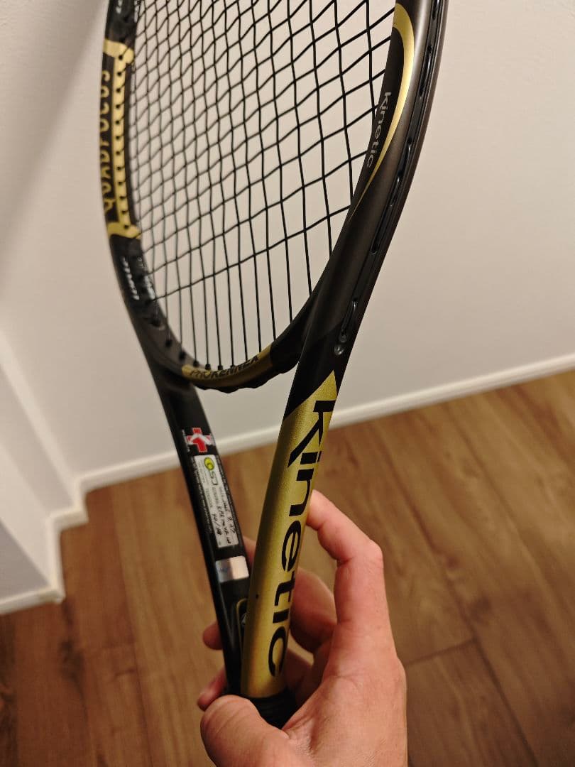 PROKENNEX KINETIC Q+5 PRO グリップ2 ケース付き