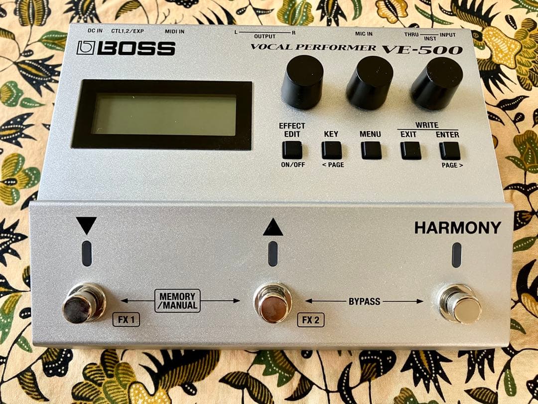 ギター BOSS VOCAL PERFORMER VE-500