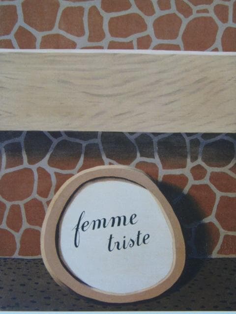 ルネ・マグリット、文字通りの意味 IV、希少な画集より、新品高級額