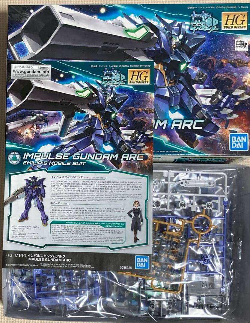 HGBF HGBD HI-νガンダムブレイヴほか 計5点