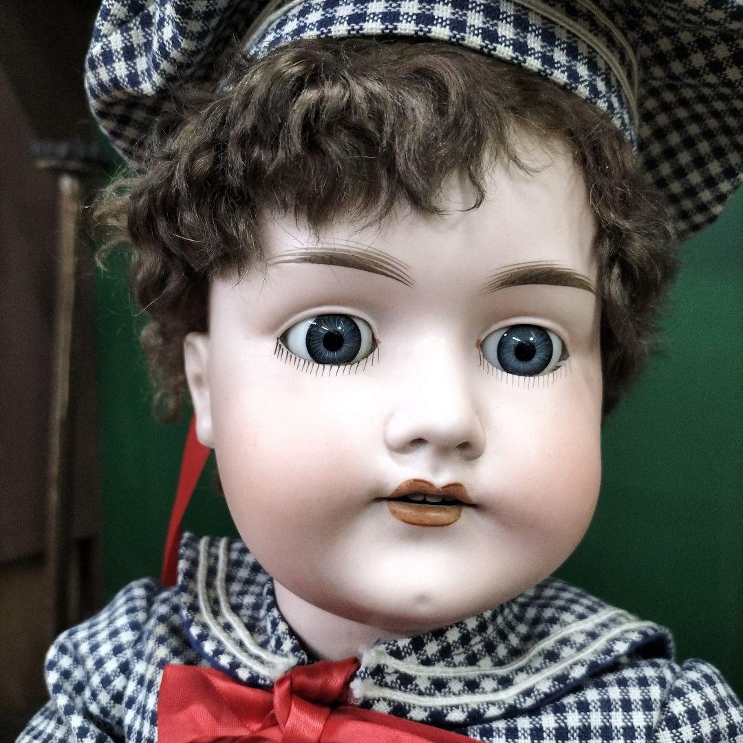 ビスクドール　珍しい男の子　第一次世界大戦モデル　G.M. Bergman