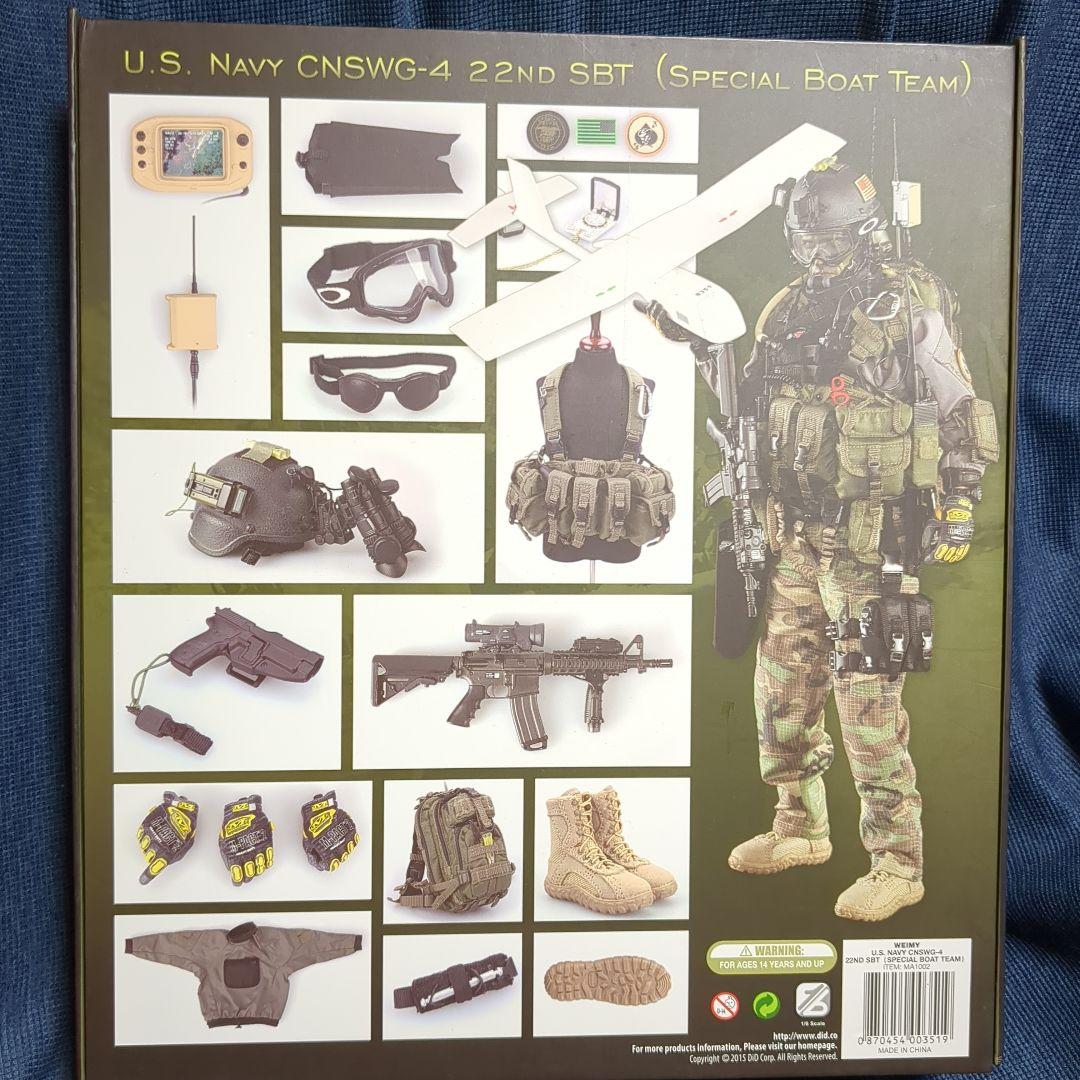 1/6 12インチサイズ  U.S. NAVY CNSWG-4 22nd SBT