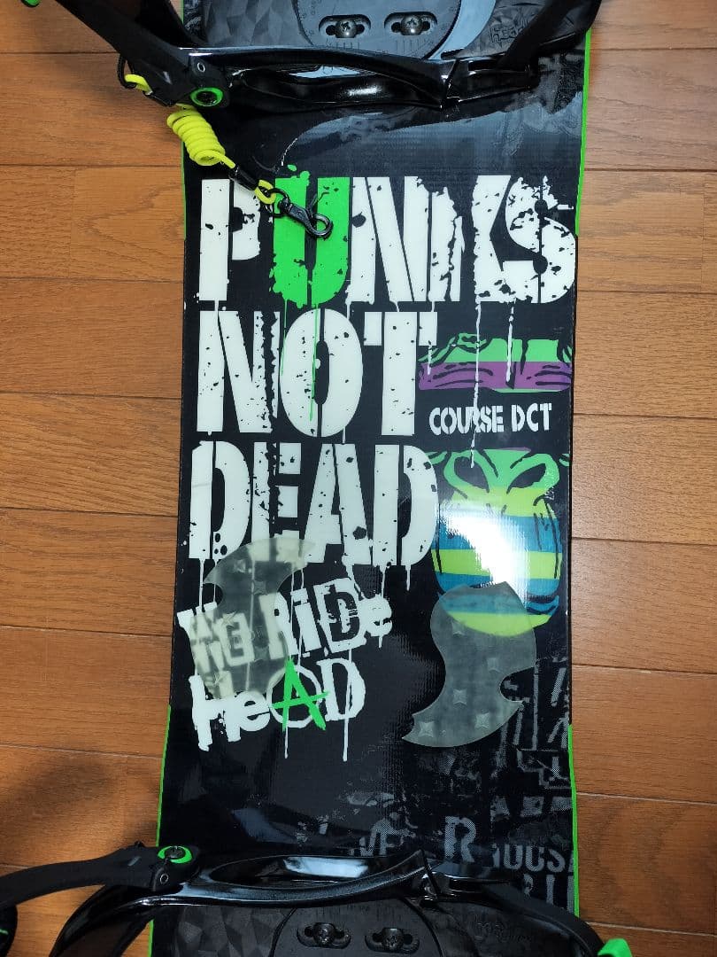スノーボードフルセット　HEADビンディング付き153cm　COURSE DCT