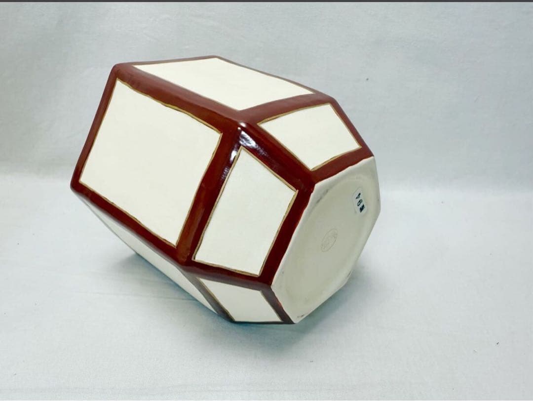 未使用 茶道具 城岳作 雪洞水指 杉蓋 難有 陶印 共箱