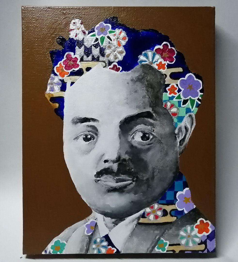 男 人物 絵画 原画 アクリル 具象 アートパネル インテリア モダンアート