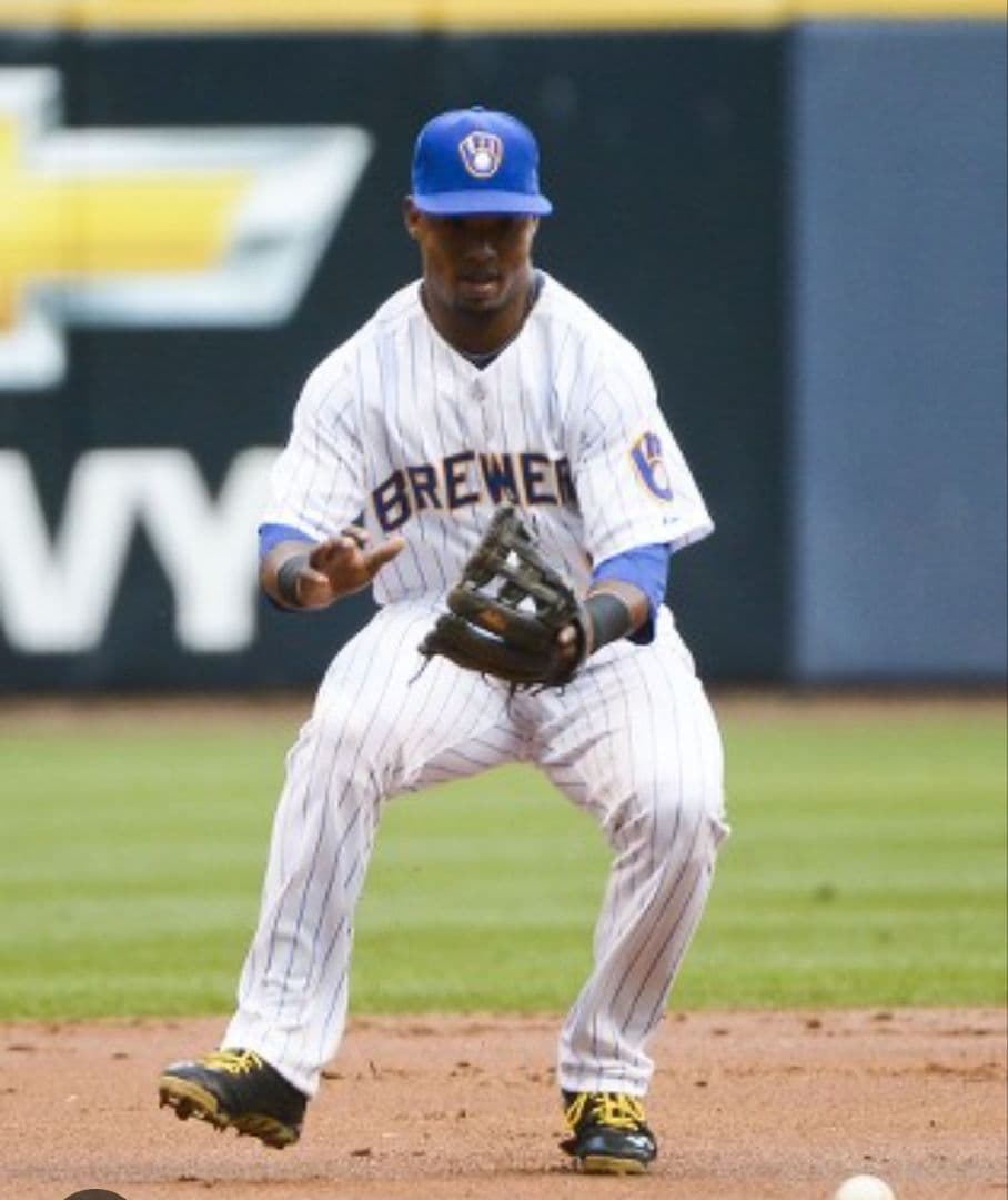 【オーセンティック】 ミルウォーキー ブリュワーズ ジーン セグラ ユニフォーム