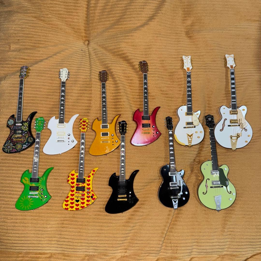 ミニチュアギター 11本セット hide