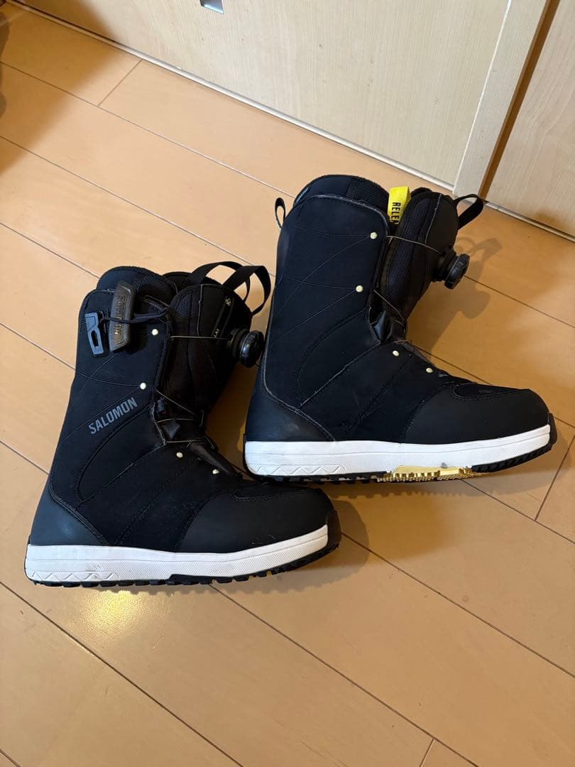 Salomon スノーボードブーツ ブラック 子ども用女性用