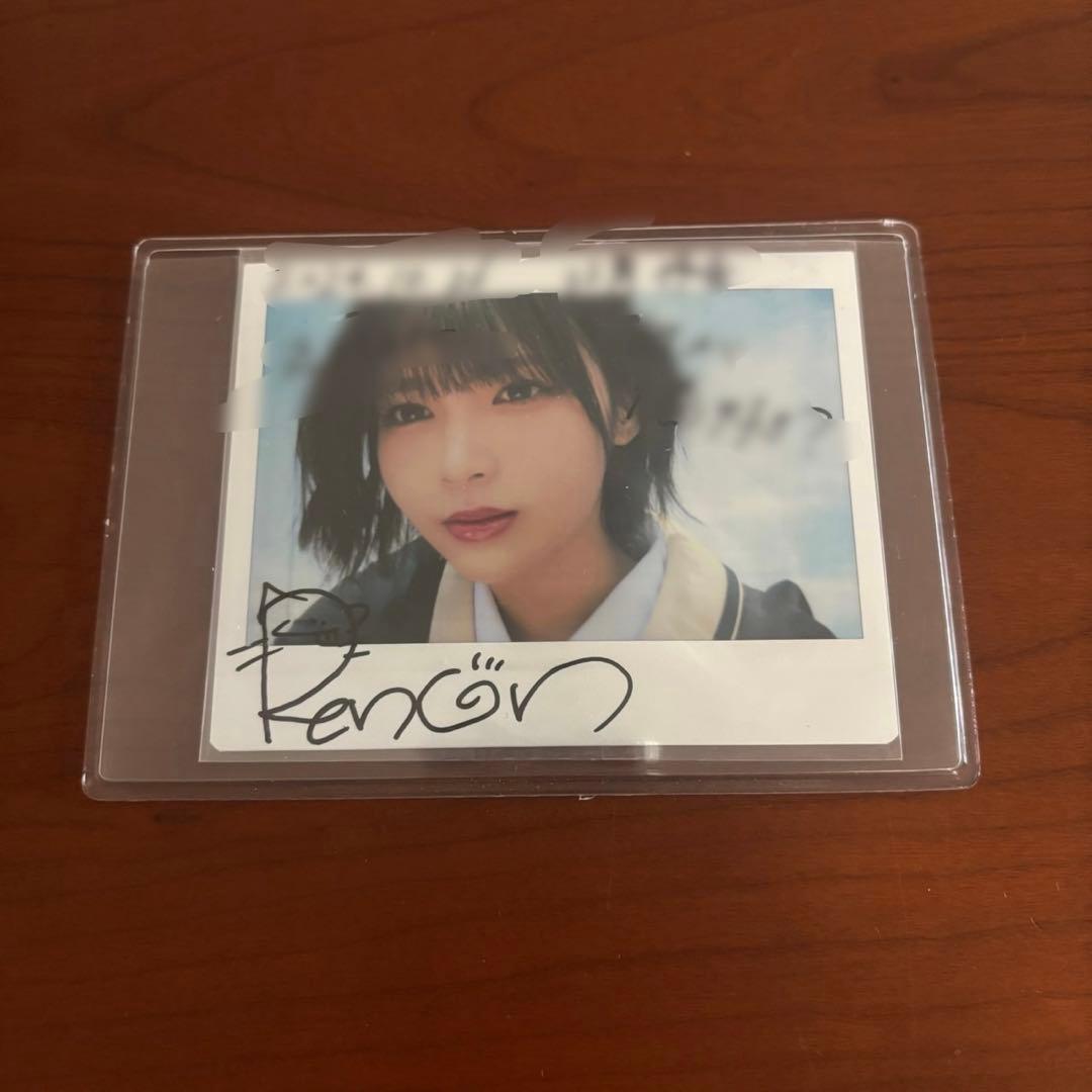 も*り様 江角怜音 直筆　チェキ　ニアジョイ　抽選会