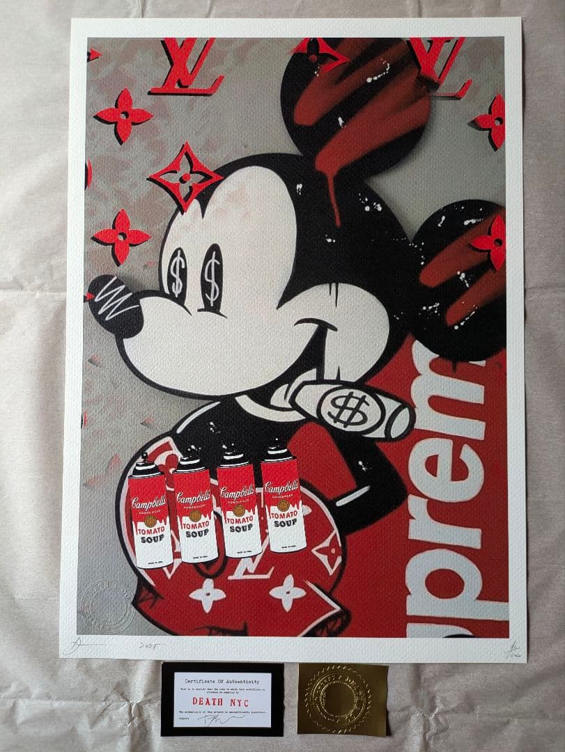 【aoi】2作品 Snoopy＆ MickeyMouse