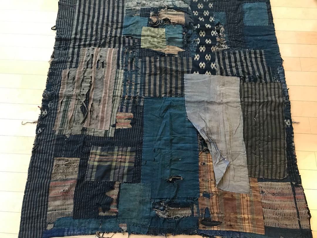 襤褸　古布　145×155