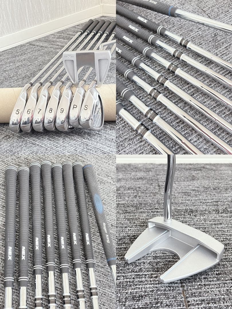 美品❗️超豪華❗️NEX 初心者 メンズ 優しいゴルフセット