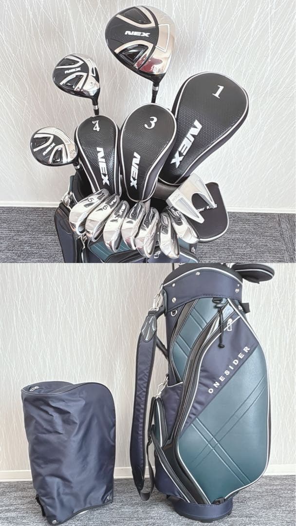 美品❗️超豪華❗️NEX 初心者 メンズ 優しいゴルフセット