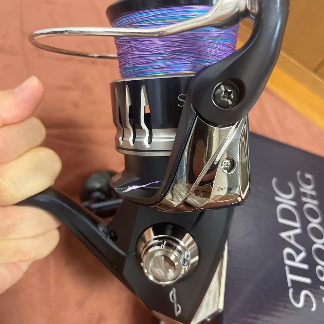 シマノ 20ストラディックSW 8000HG ライン付き