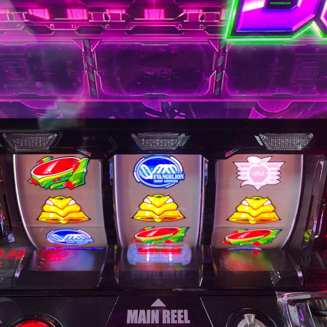 送料込み パチスロ 実機 新世紀エヴァンゲリオン 魂の共鳴 不要機付き