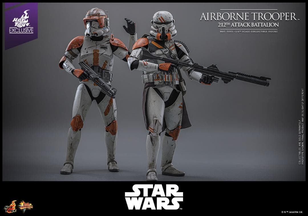 ホットトイズ 1/6 スター・ウォーズ エアボーン・トルーパー MMS794