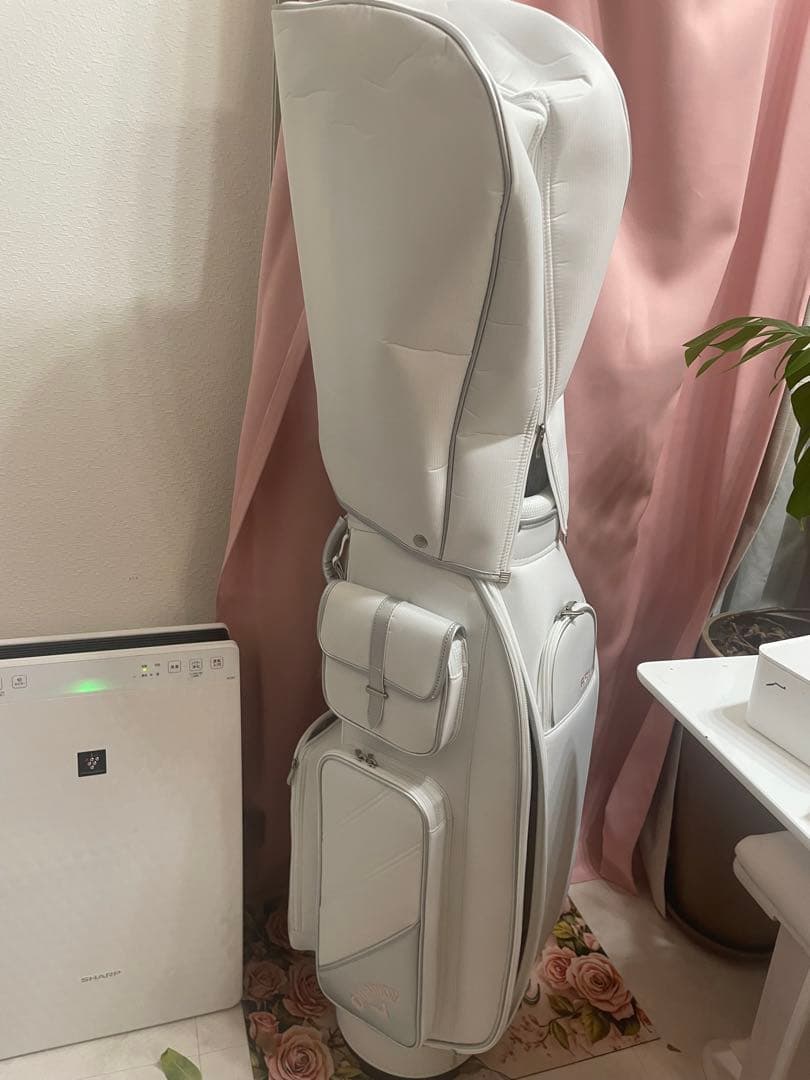 キャロウェイ　ホワイト ゴルフキャディバッグ