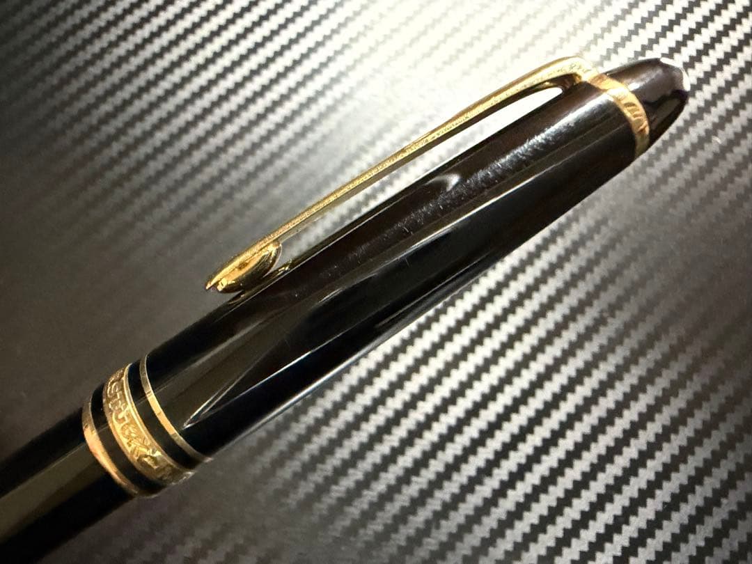 モンブラン マイスターシュテュック 144 ブラック 全金 M 中字 万年筆