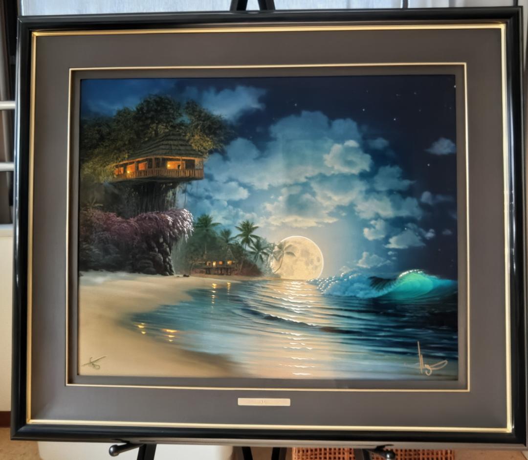 ジョン・アルホーグ / 『バニヤン・ムーン』 ダイヤモンド・手彩入り