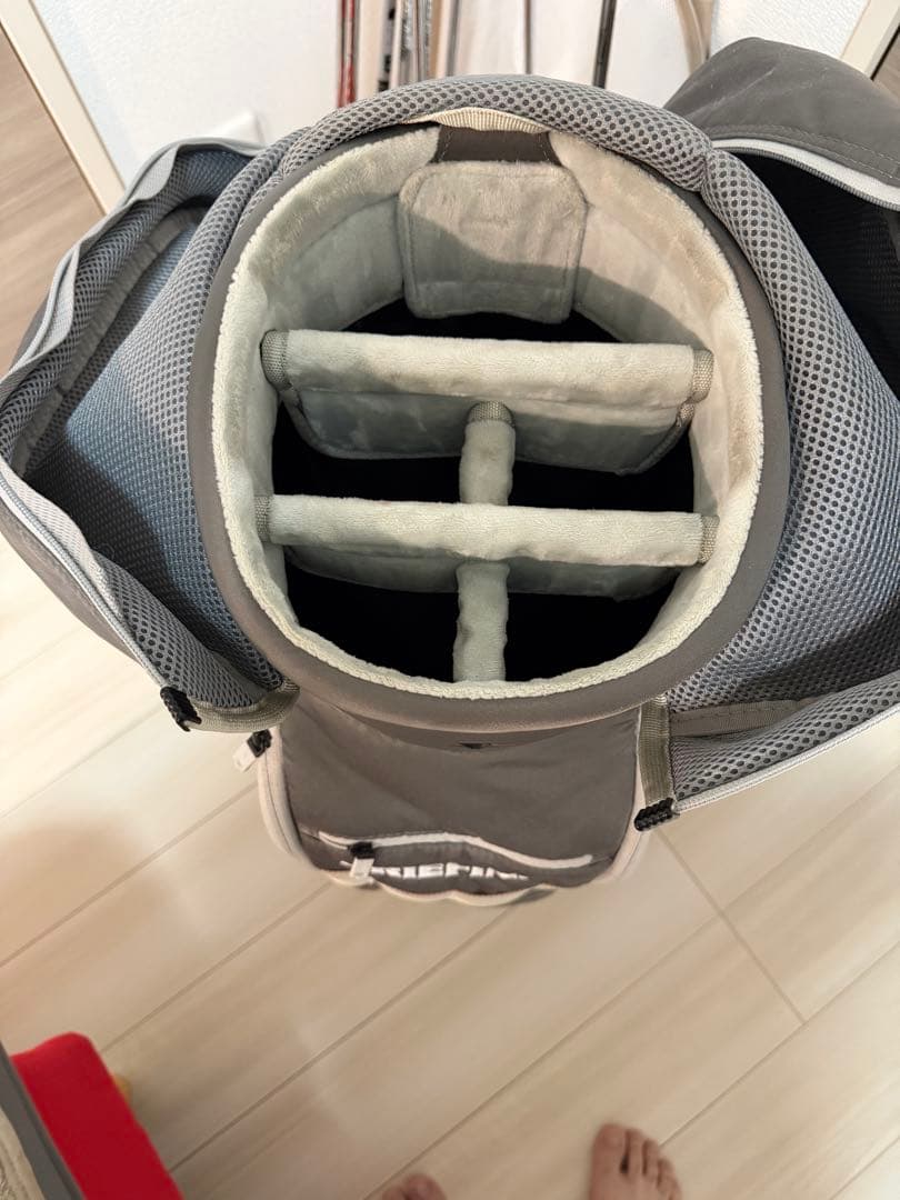 BRIEFING ゴルフバッグ・キャディバッグ グレー