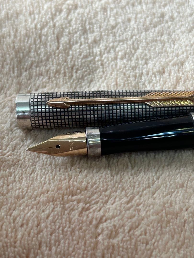 Parker 75 シズレ 万年筆 （ペン先14K） ケース付き