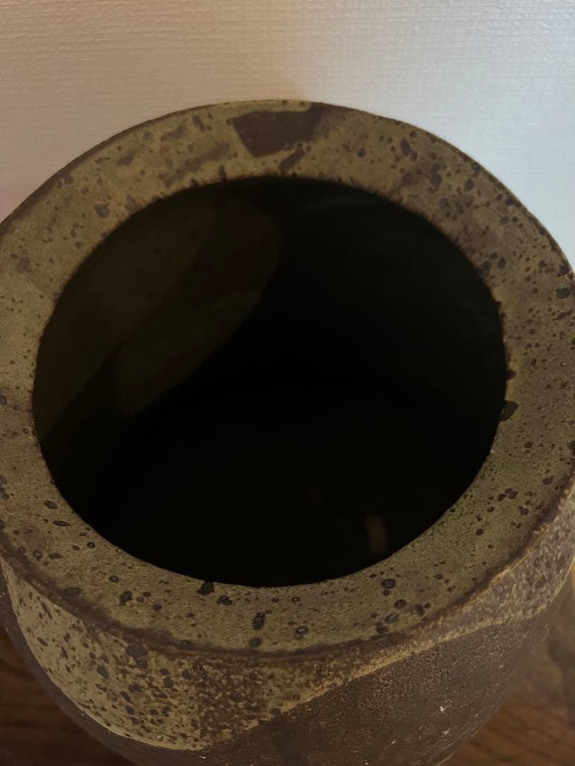 山田義力 大嶺實清系譜 特大壺 大嶺工房 作家物 沖縄陶芸 やちむん