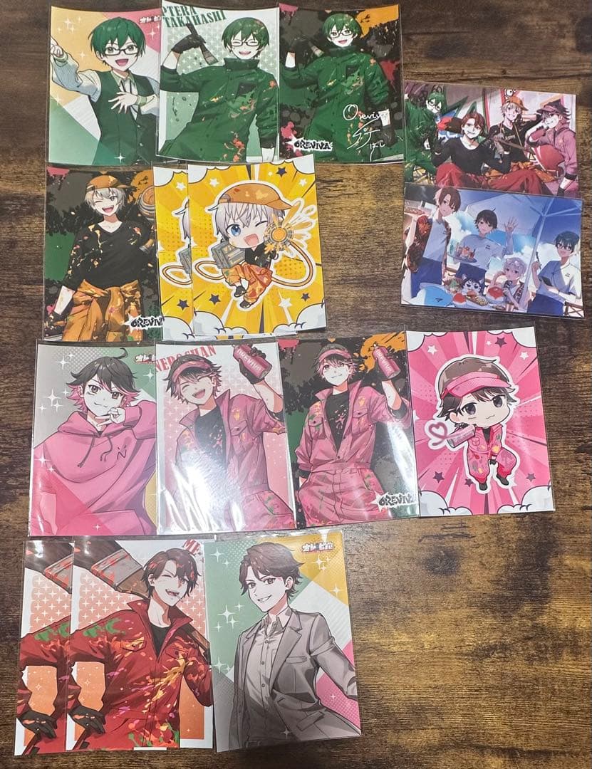 アルジャン　高田村　とびユニ　オレビバ　ブロマイド　コースター　トレカ