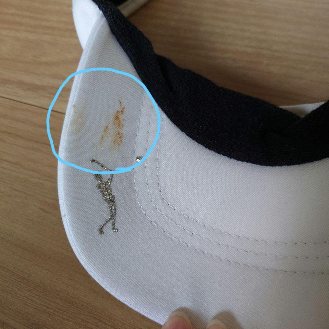 MARK AND LONA ホワイトバイザー