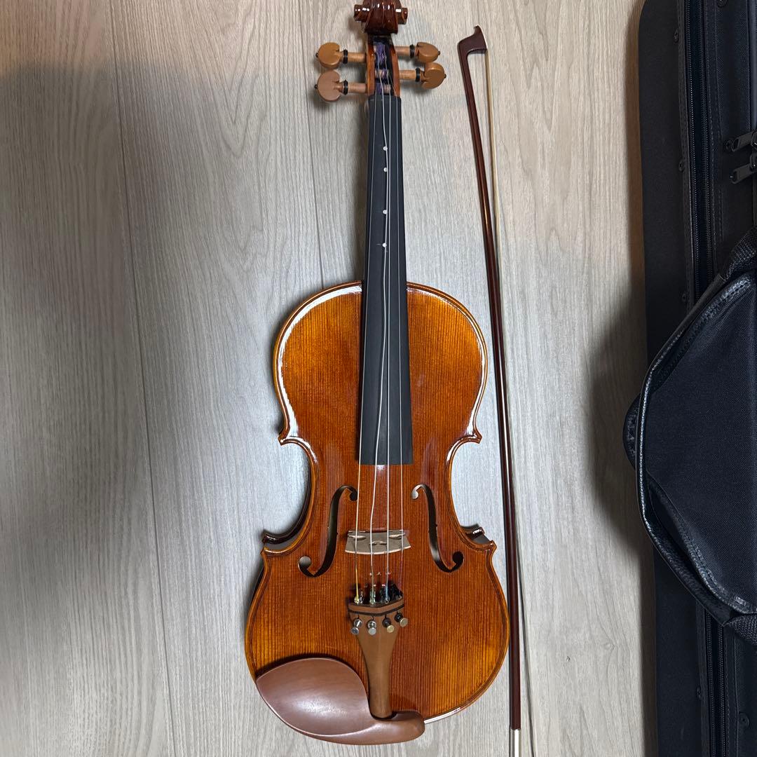 バイオリン 本体 木製 茶色