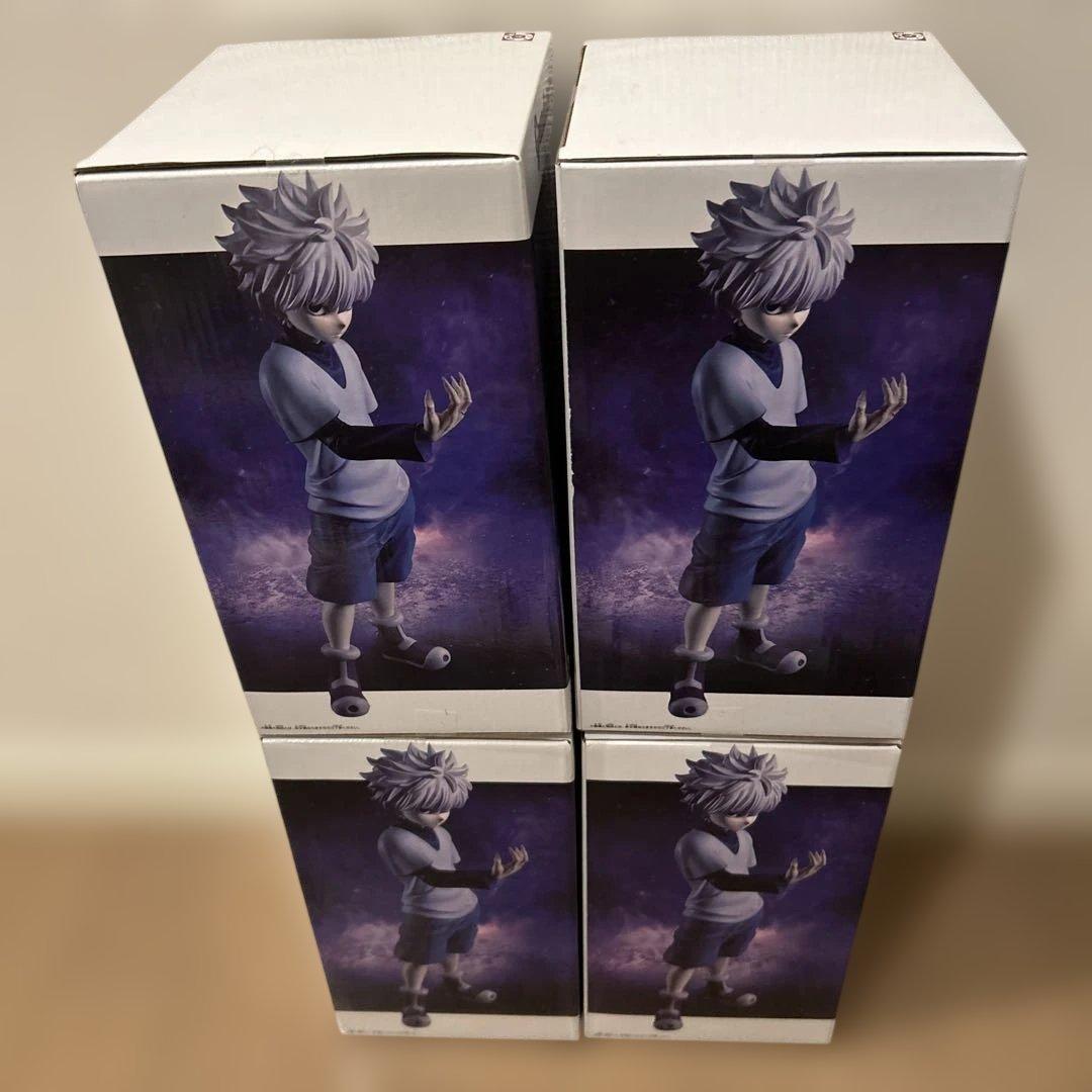 【HUNTER×HUNTER】フィギュア9点＆銀だこコラボカード1点＆シール3点