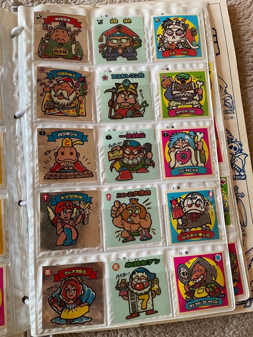 旧ビックリマン　懸賞版　ビックアルバム　次界編　ビックリマンシール　悪魔vs天使