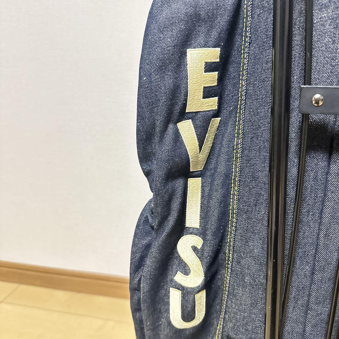 超希少 EVISU エビス スタンド式 キャディバッグ 9.5型 軽量 芝生くん